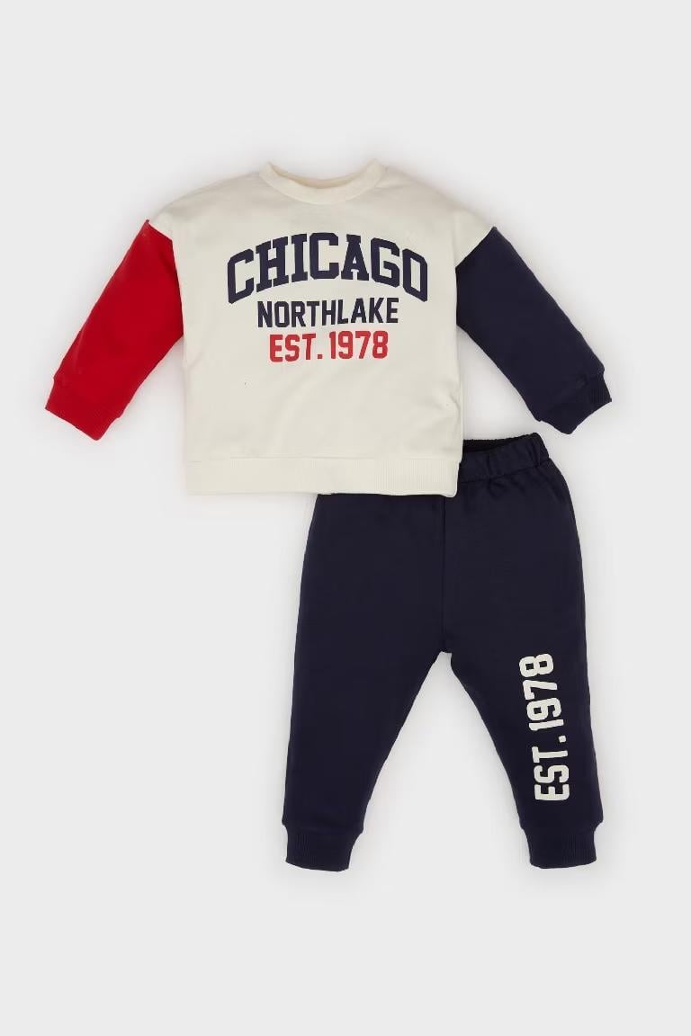 Defacto Erkek Bebek  Sweat Takım D7739A5/NV256