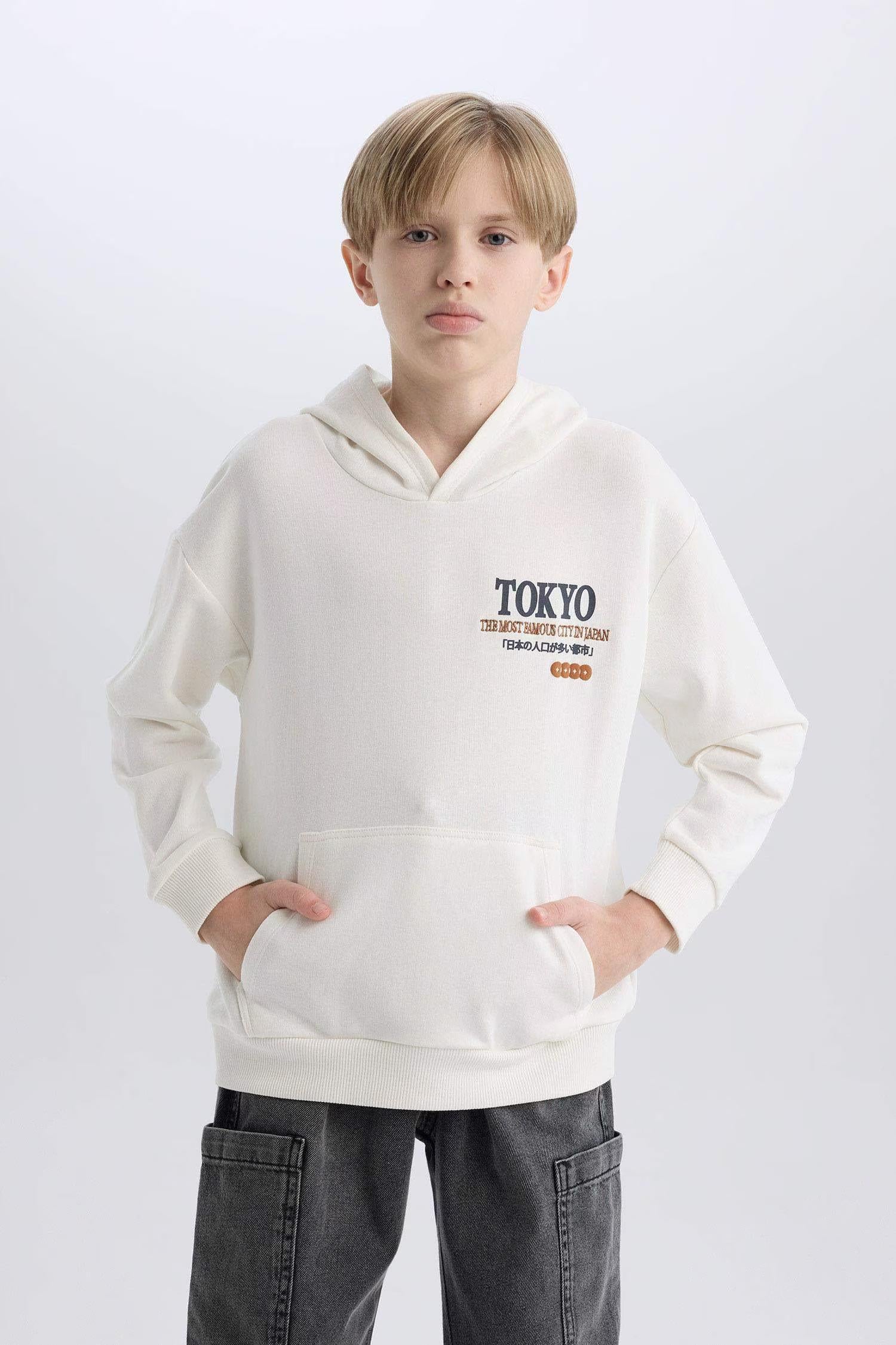 Defacto Erkek Çocuk  Sweat D8495A8/WT32