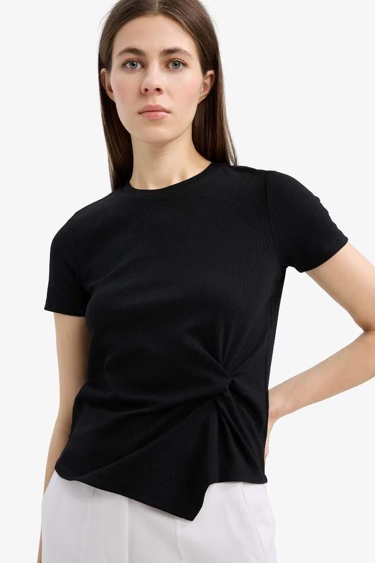 Defacto Kadın T-shirt F0366AX/BK81