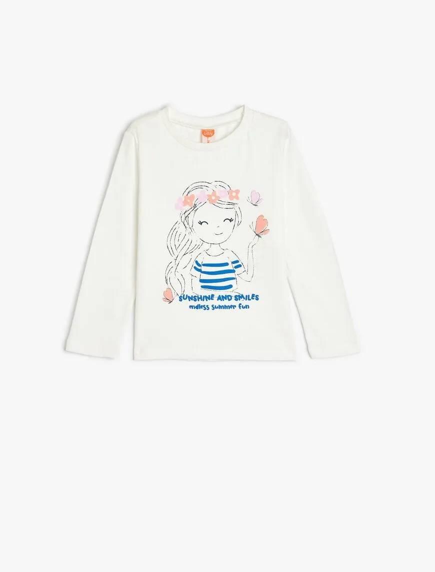 Koton Kız Bebek Sweat 5SMG10047AK