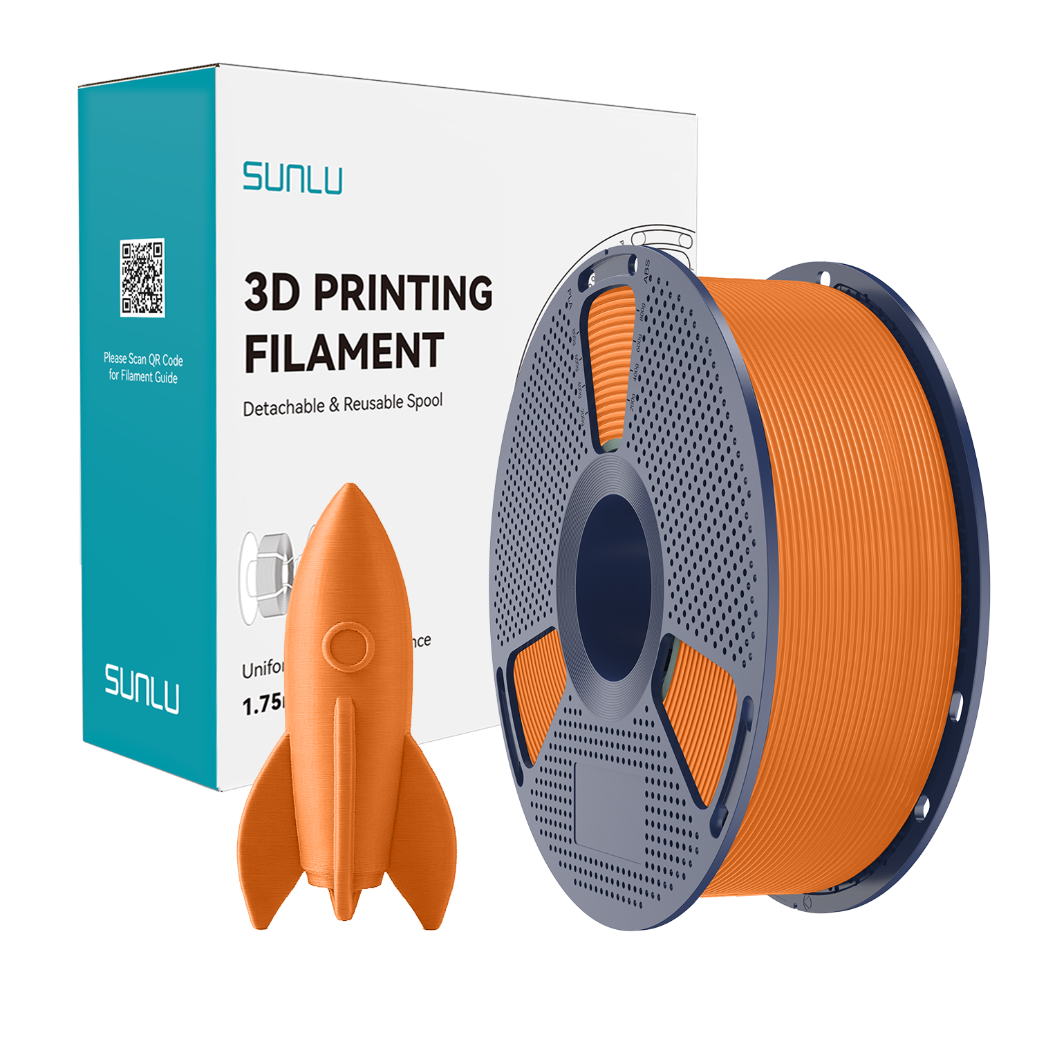 High Speed PLA Filament Orange