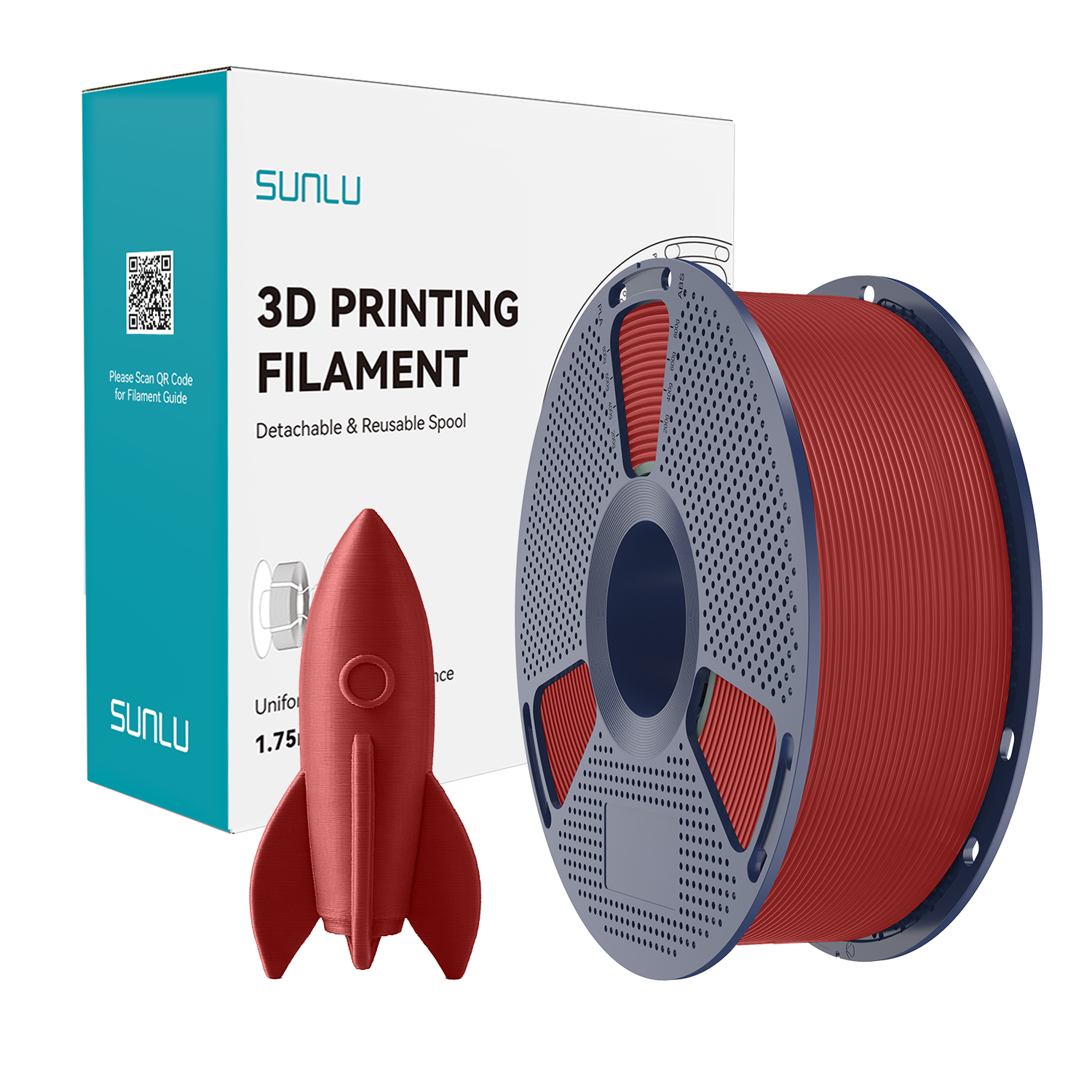 High Speed PLA Filament Red
