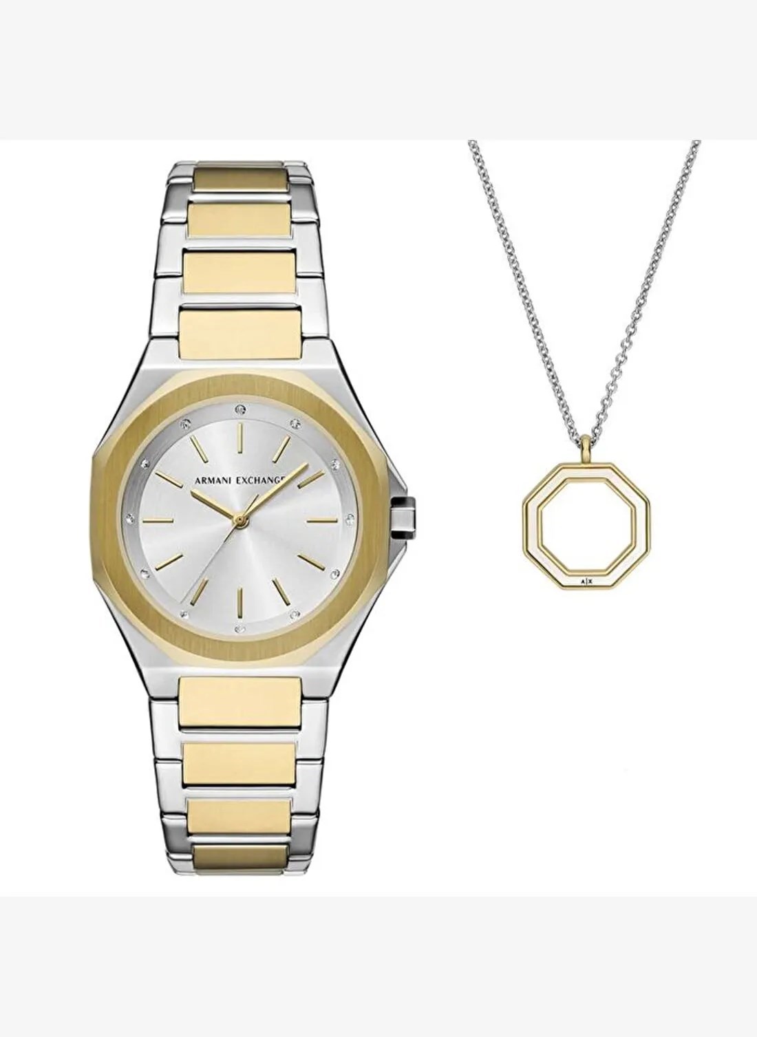 Armani Exchange AX7161SET Kadın Kol Saati ve Kolye Seti