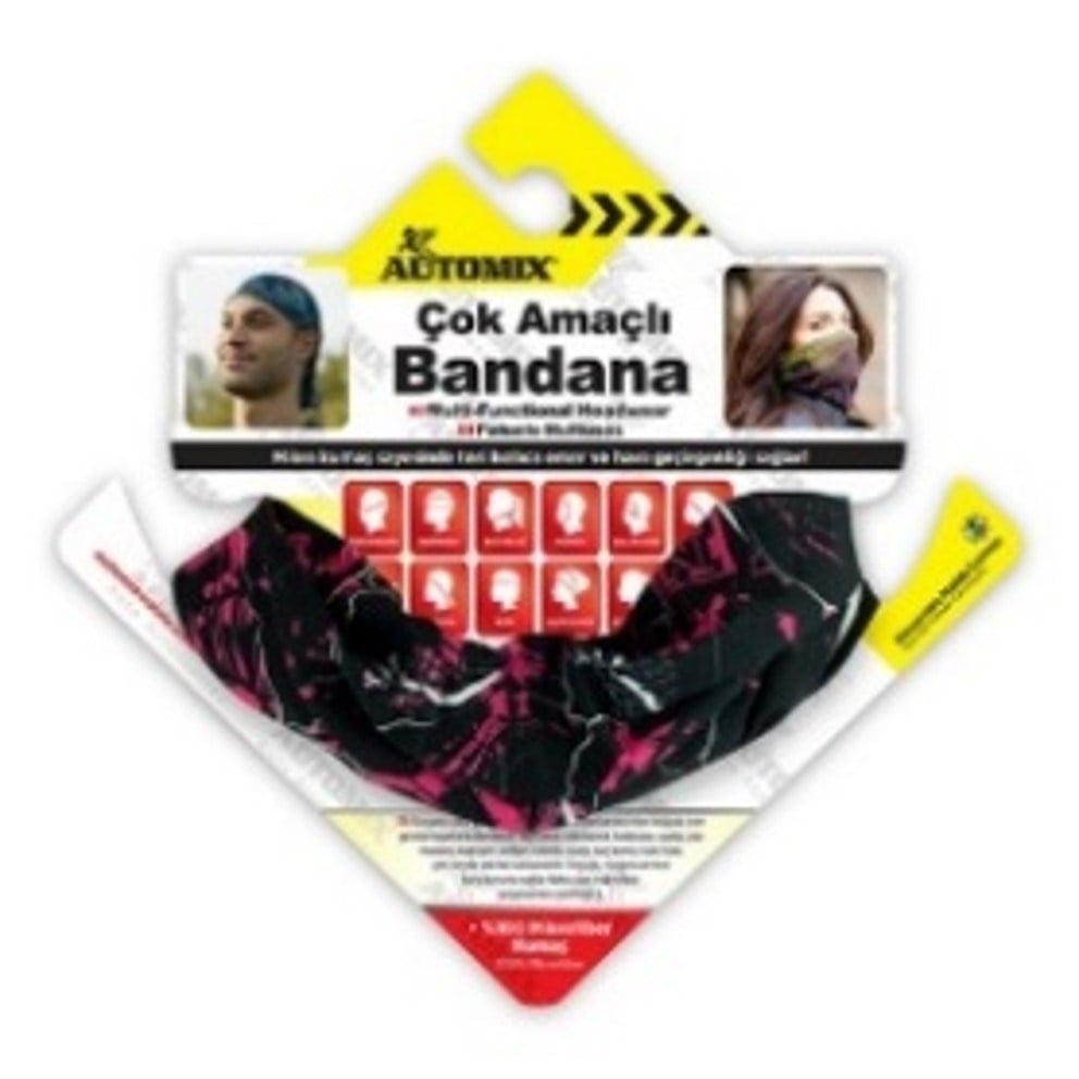 Automix Çok Amaçlı Mikro Bandana
