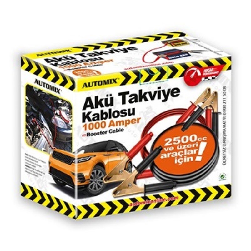 Automix Takviye Kablosu 1000 Amp Kutulu-44414