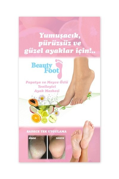 Beauty Foot Ayak Maskesi Kns