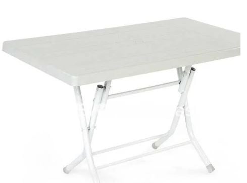 Bodrum 70X120 Katlanır Masa Plastik Ayaklı