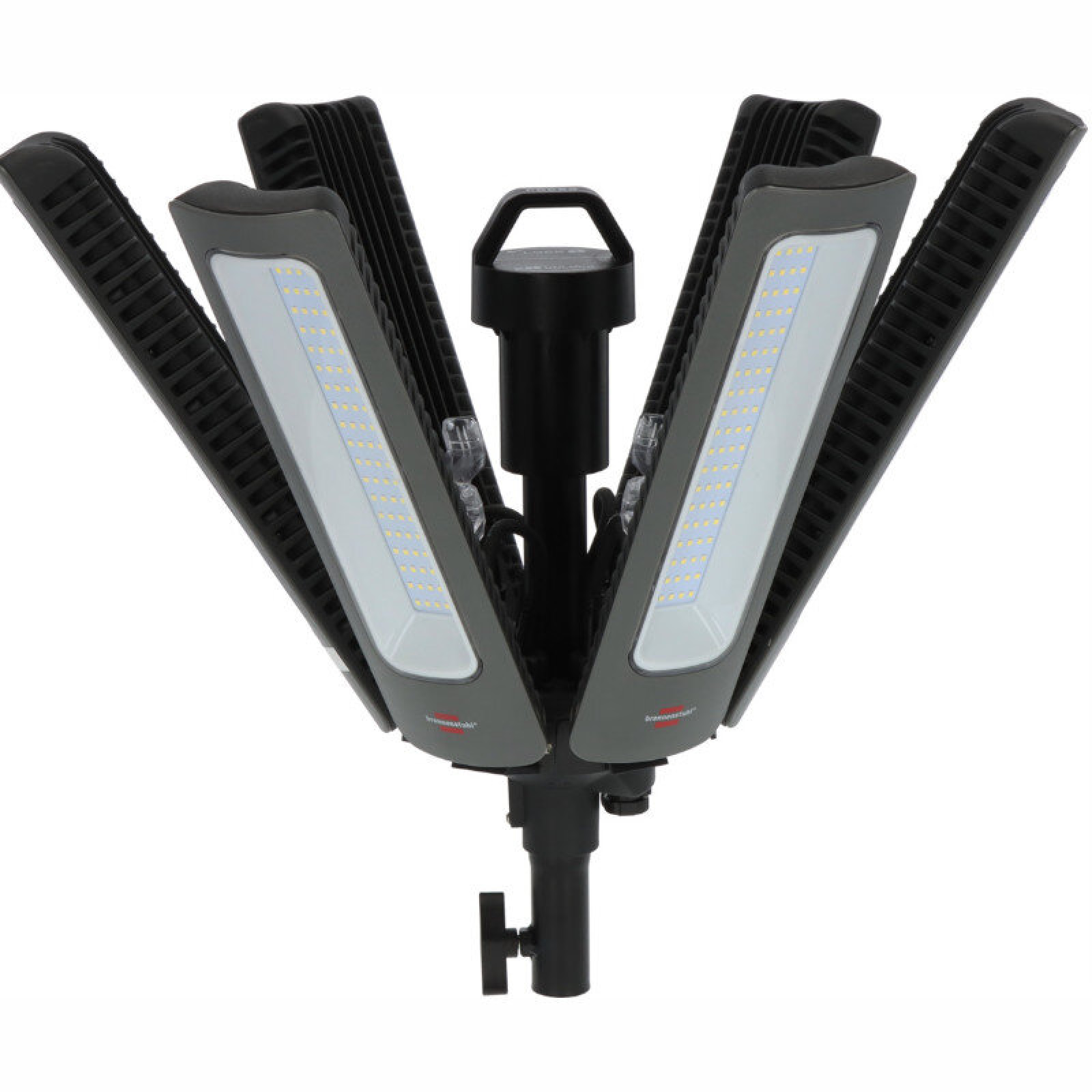 Brennenstuhl 300W 42000 Lümen IP54 Lisanslı Bluetooth Kontrollü 6 Ayarlı 360° LED Saha Işığı: IK08, Şantiye/Salon Aydınlatması