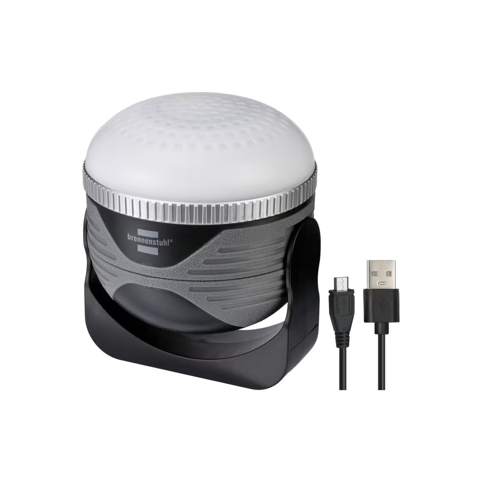 Brennenstuhl Bluetooth Mıknatıs ve Kancalı 350 Lümen Outdoor Kamp Lambası / Powerbank