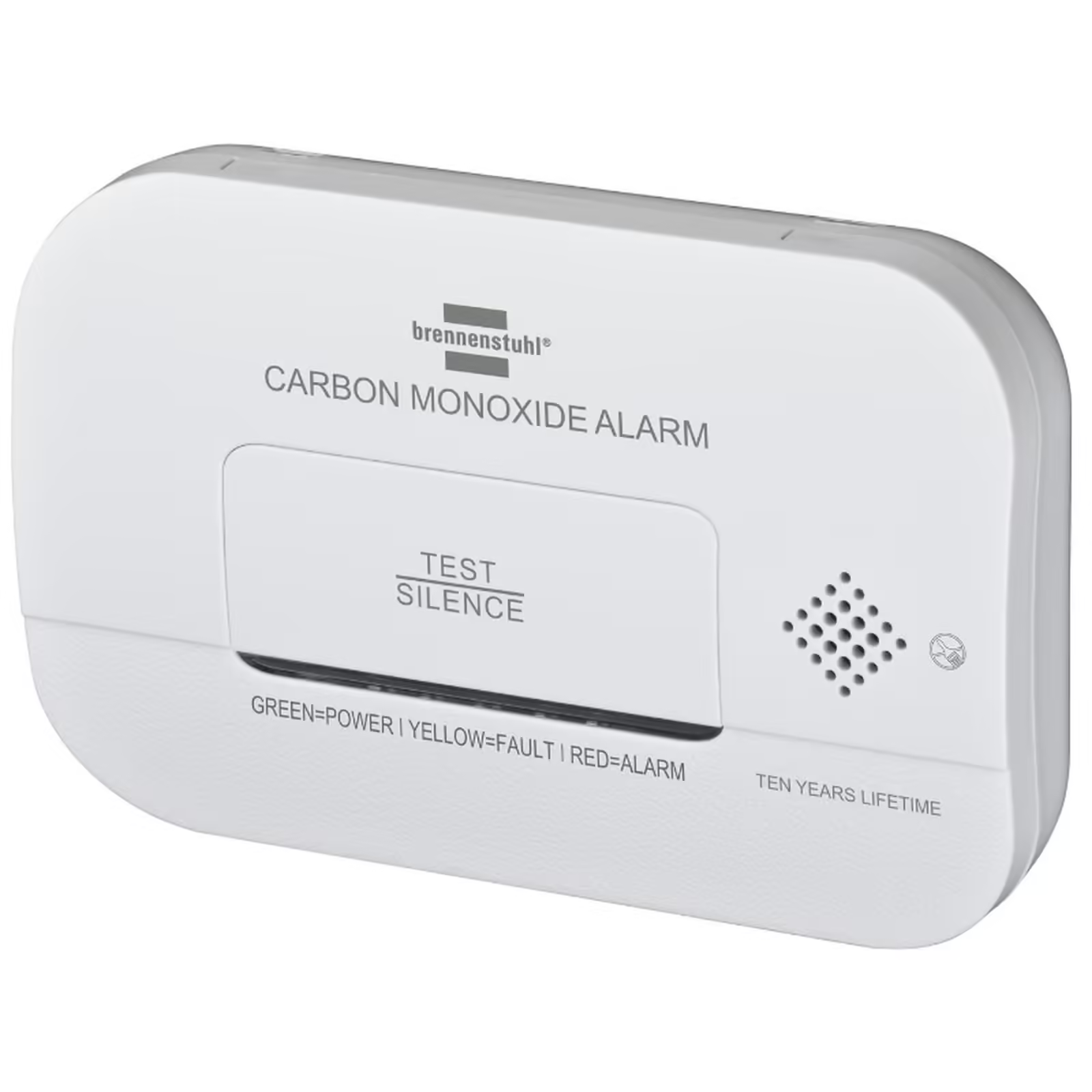 Brennenstuhl CM A 3030 Serisi 85dB Alarm Sinyalli LED Ekranlı Karbonmonoksit Dedektörü