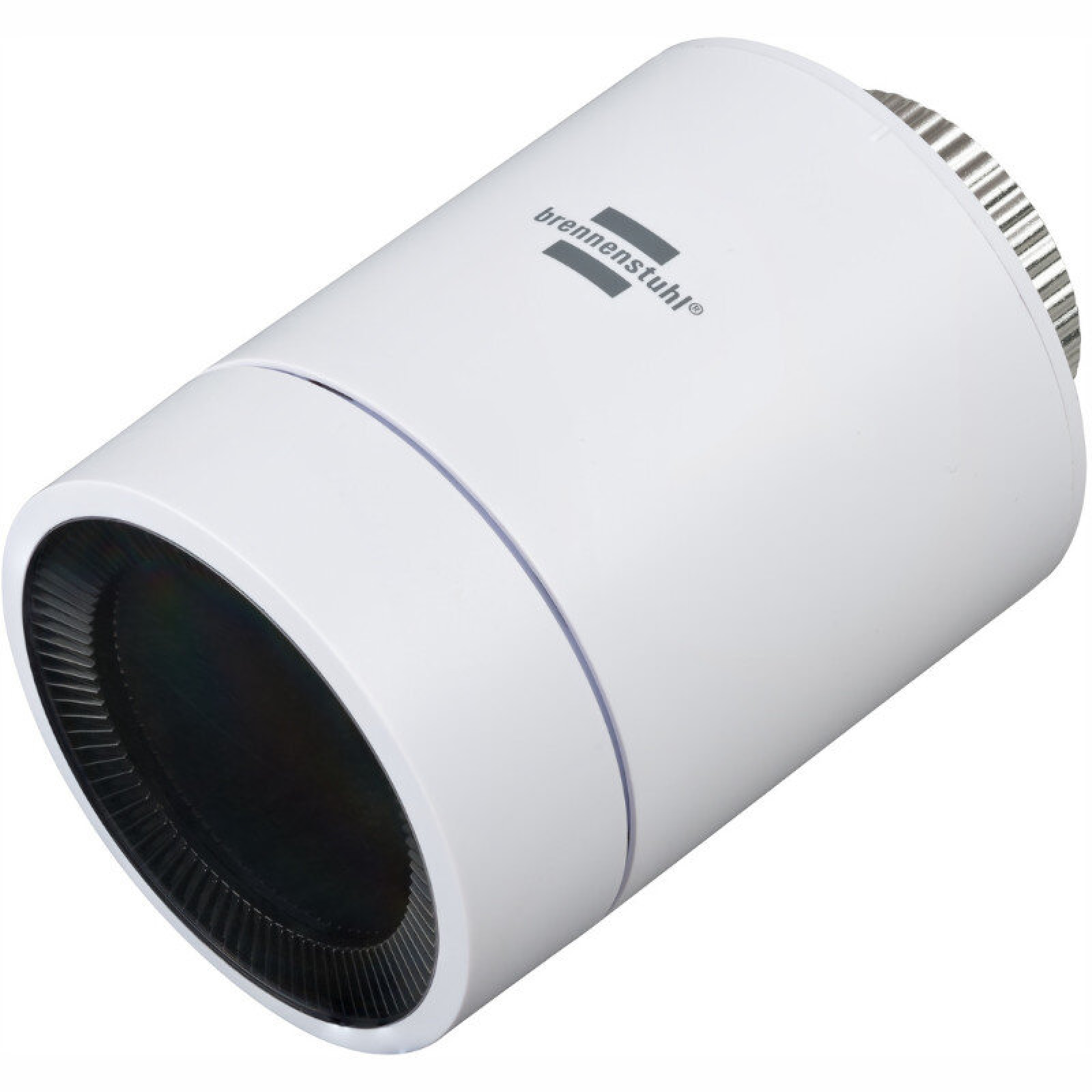 Brennenstuhl Connect Zigbee Serisi Uygulama ve Ses Kontrolü, Uzaktan Isıtma, Pencere Açma, LCD Ekran, 5-30°C, Alexa/Google Assistant Uyumlu Akıllı Radyatör Termostatı