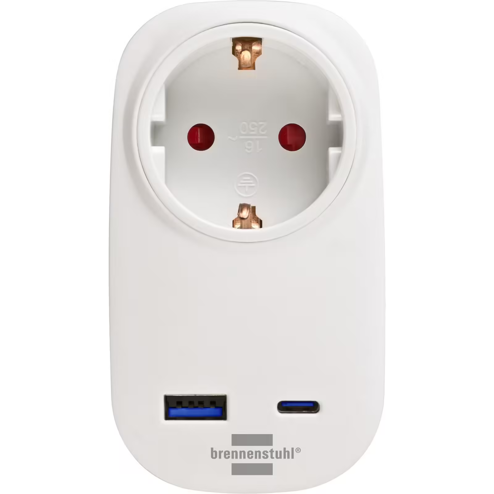 Brennenstuhl Hızlı Şarj USB C 1x USB C 20W 1x USB A 18W Tek Soketli Priz