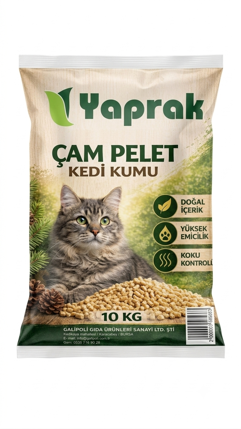 CAM PELET KEDI KUMU10 LT 