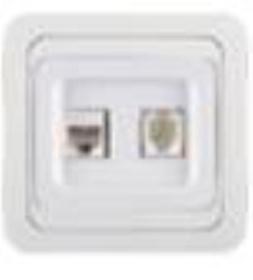 Data Prizi Cat5+Numeris Beyaz Beyaz Mimoza-M12037
