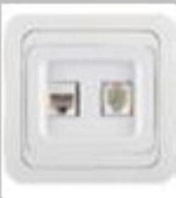 Data Prizi Cat5+Numeris Naturel Brown Lillium