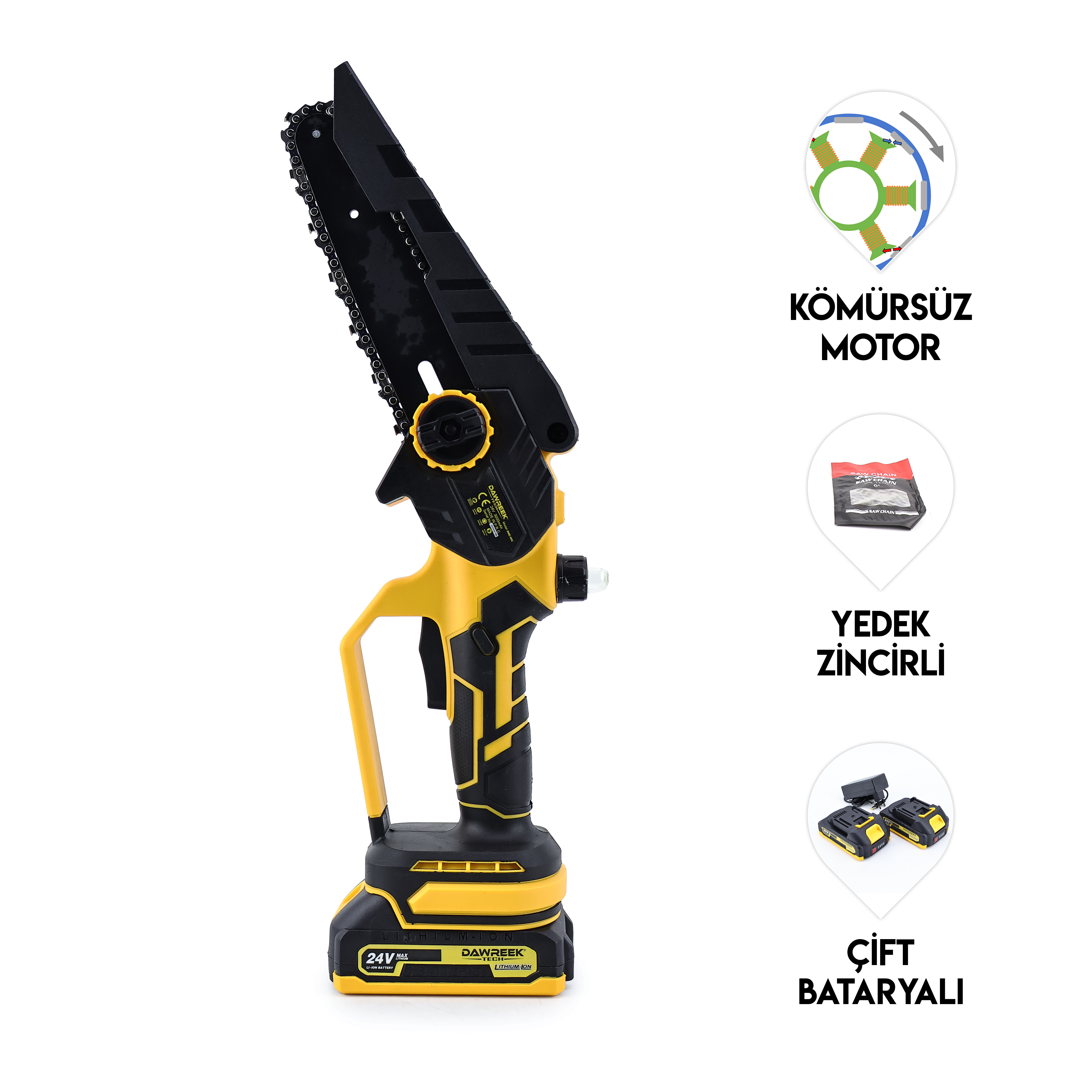 Dawreek AĞAÇ BUDAMA YELLOW (BT0168)
