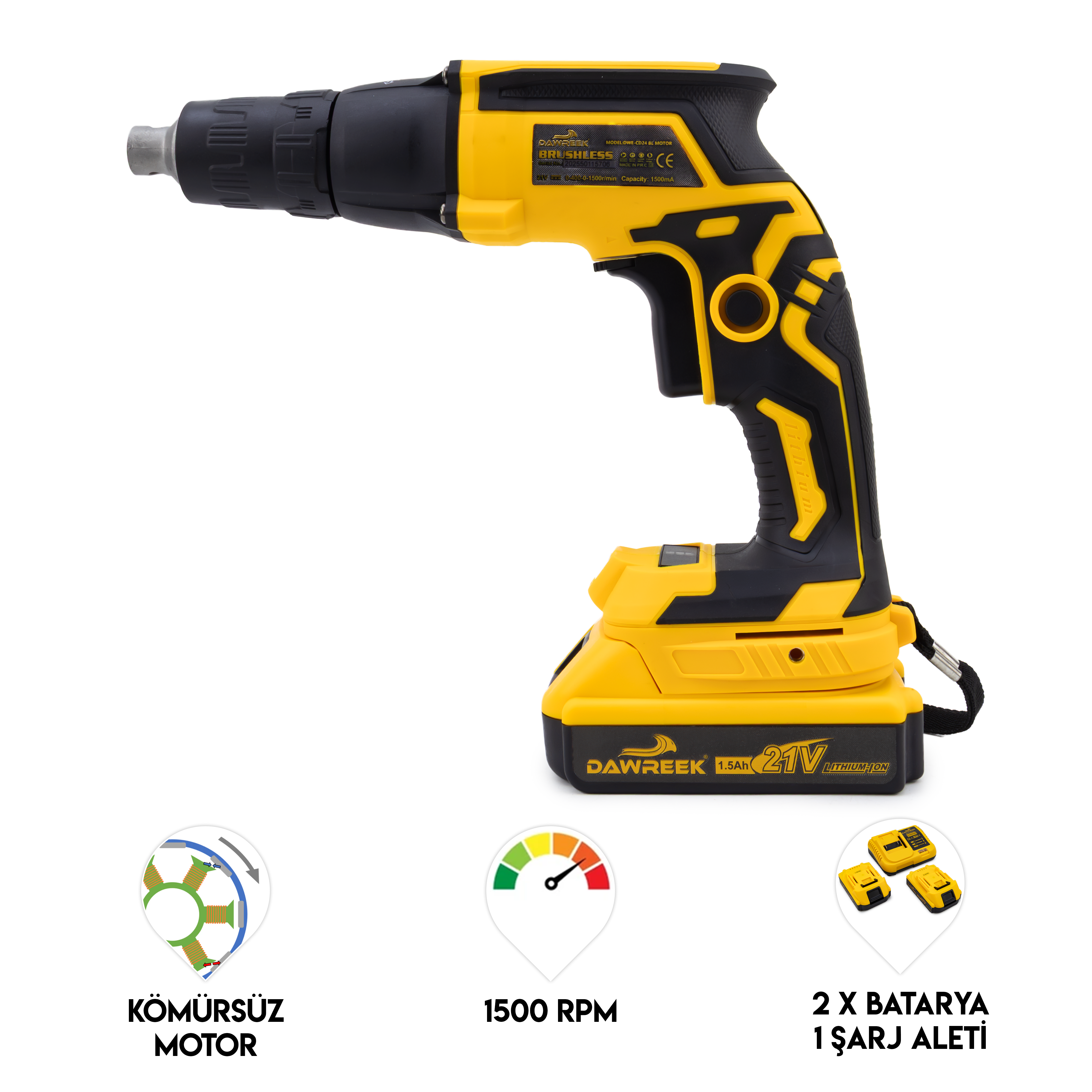 Dawreek ALÇIPAN VİDALAMA DW24 (BT0236)
