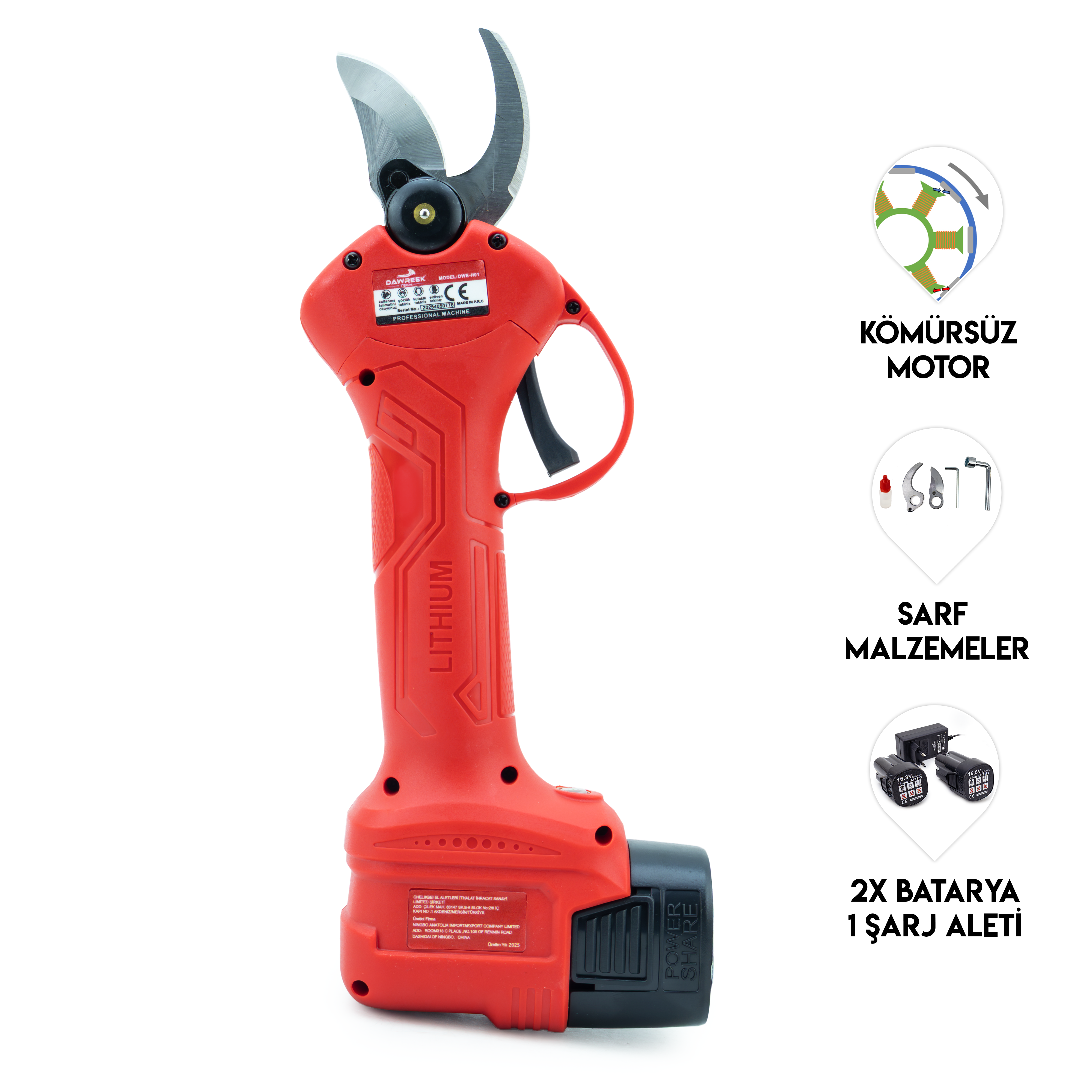 Dawreek BAĞ MAKASI MW21 (BT0214)