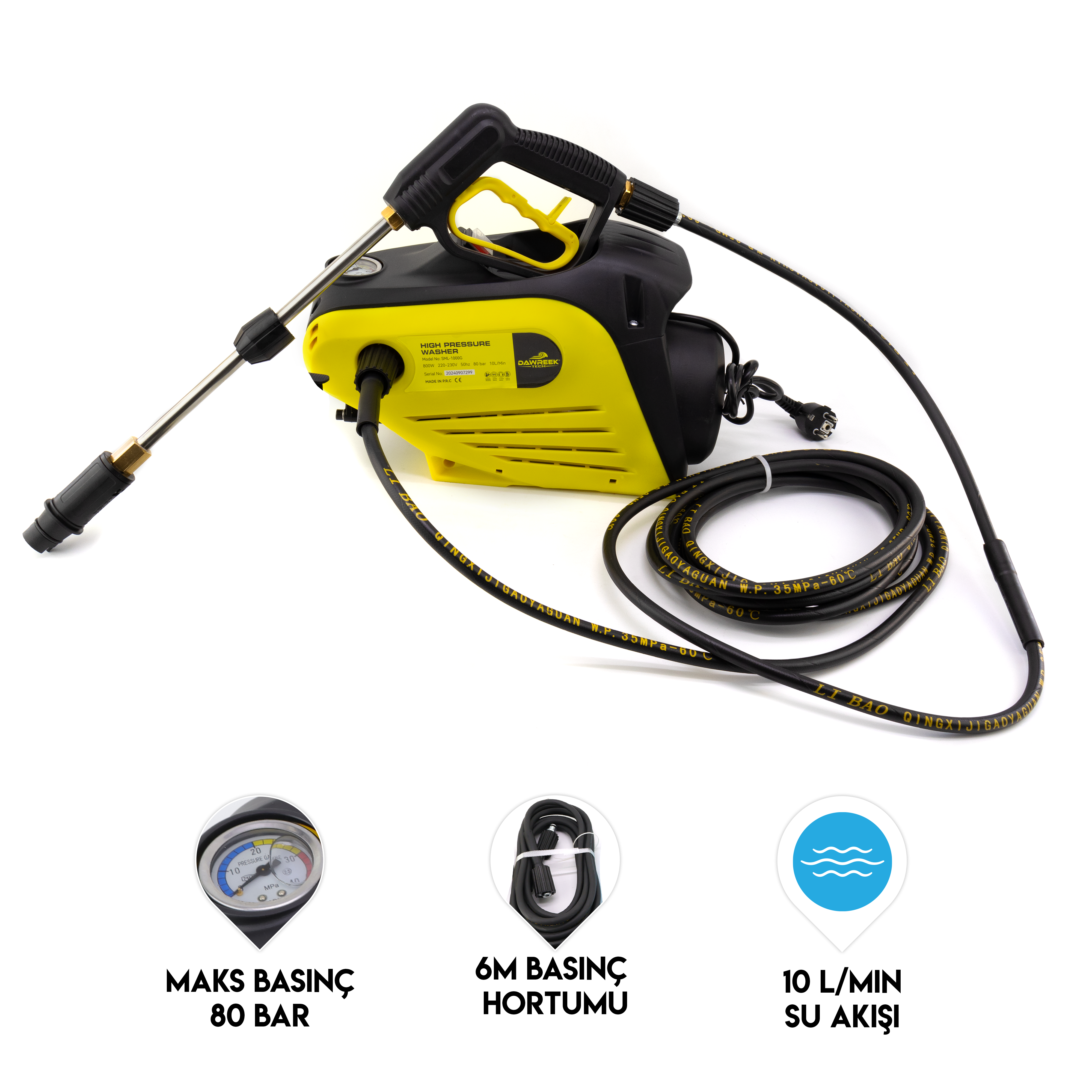 Dawreek Oto Yıkama DWE60B (EL0061)