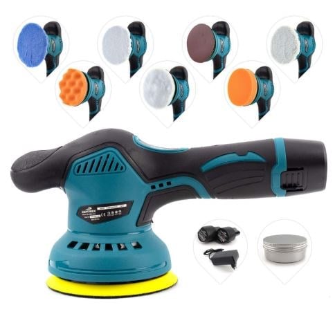 Dawreek Şarjlı Eksantrik Zımpara 12V Çift Aku-Bt0135