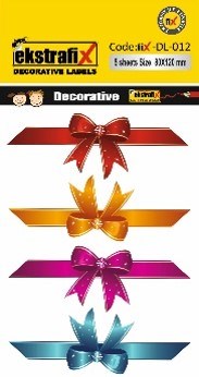 Dekoratif Sticker 80X120 Mm -Dl-012
