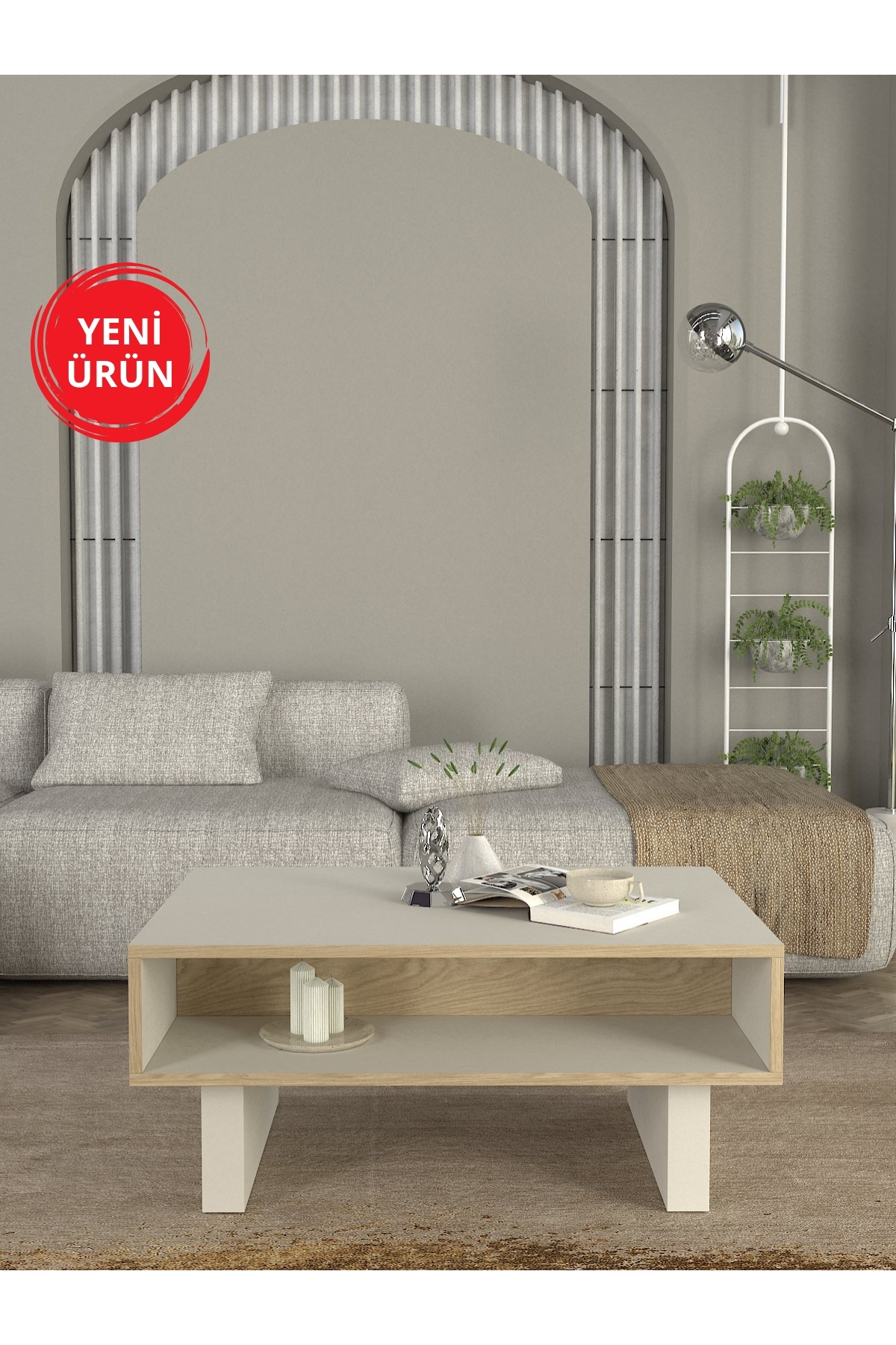 Dekorister Selinos Orta Sehpa Kumtaşı - Rota
