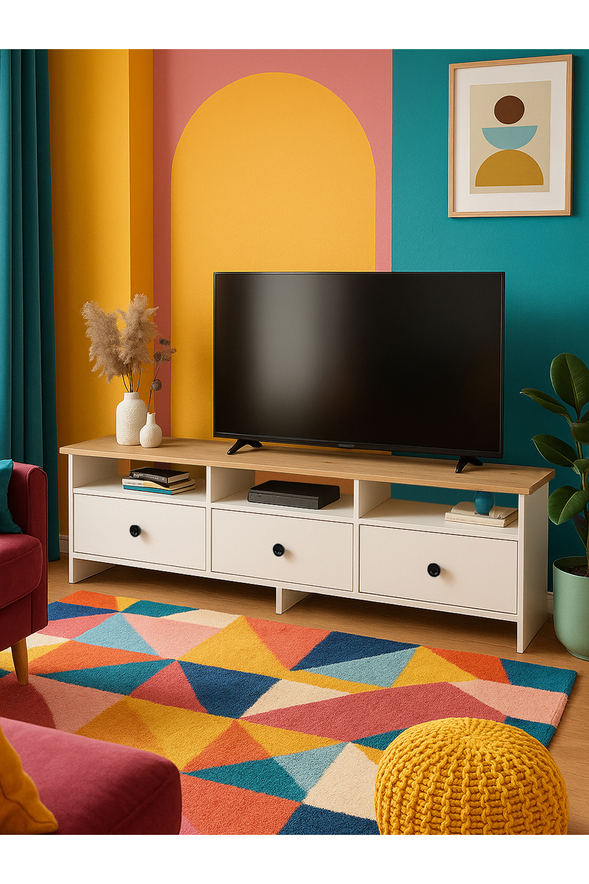Dekorister Tv Sehpası 150 cm | Gandias