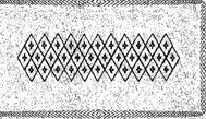 Dijital Baskı Dokuma Taban Halı 8161 Beyaz 80X300Cm