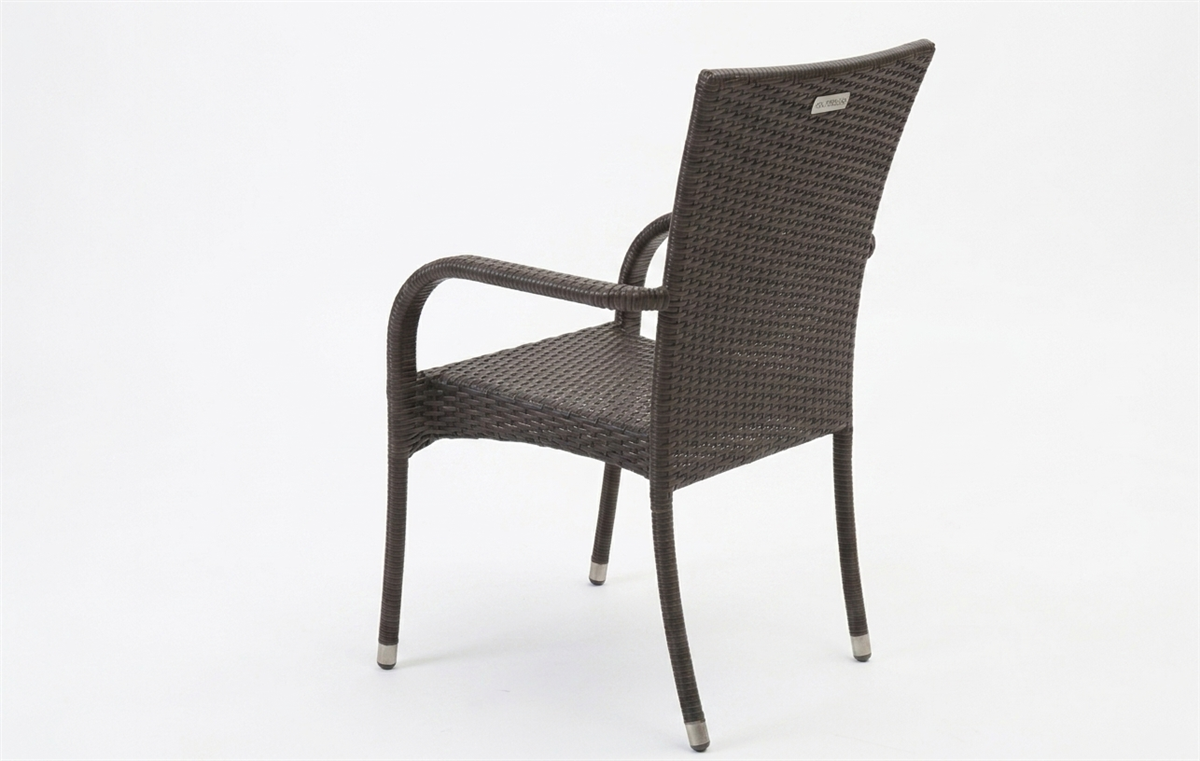 Dominica Sandalye Kahve Rattan Hdr-733