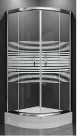 Elit 815H 90*90 5Mm Yatay Cizgili Kabin +Oval Panelli Dus Teknesi