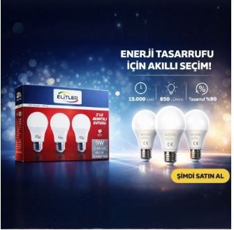Elitled 9W 3 Lu Avantaj Kutu