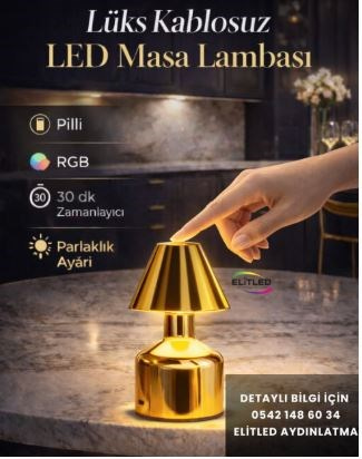 Elitled Portatif Masa Lambasi