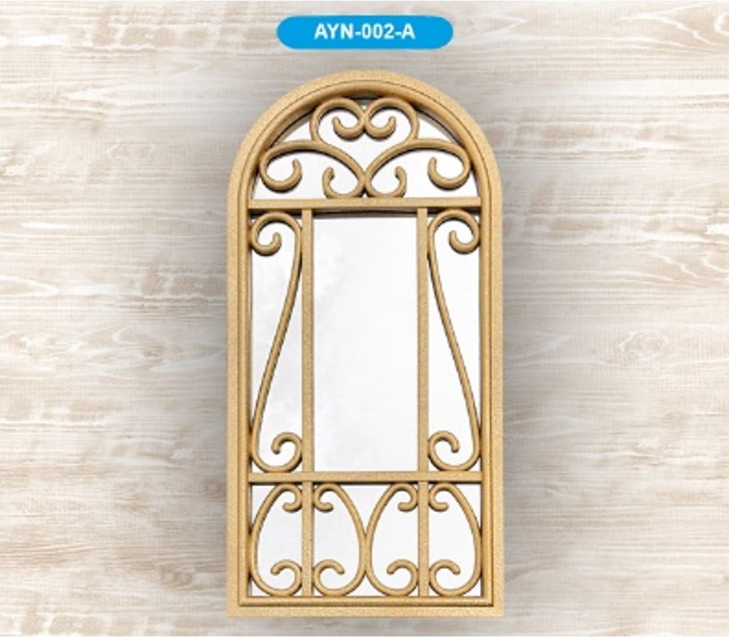 Ferforje Ayna Gold 35*70 - Ayn-002-A