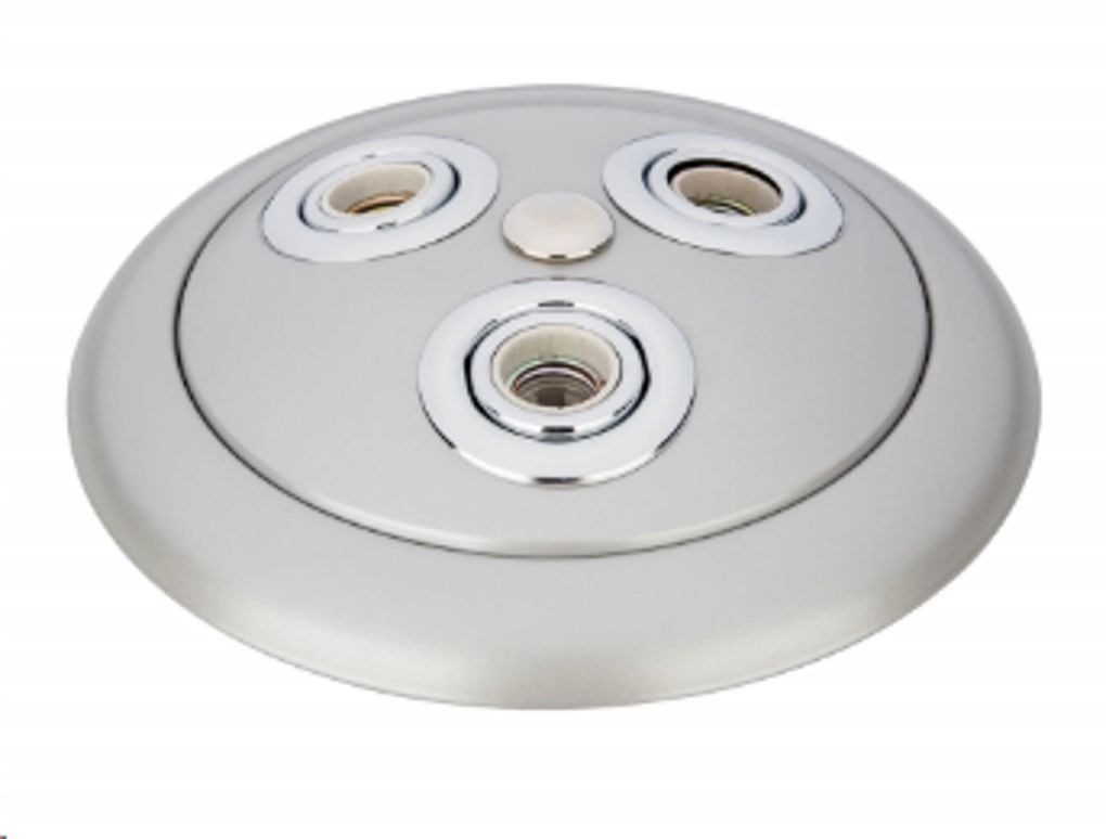 Grup Spot Armatur 3Lu Gri-Mdl.5174