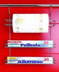 Havlu-Folyo Rafı 3Lü Krom Lonardo Metaltex-350318
