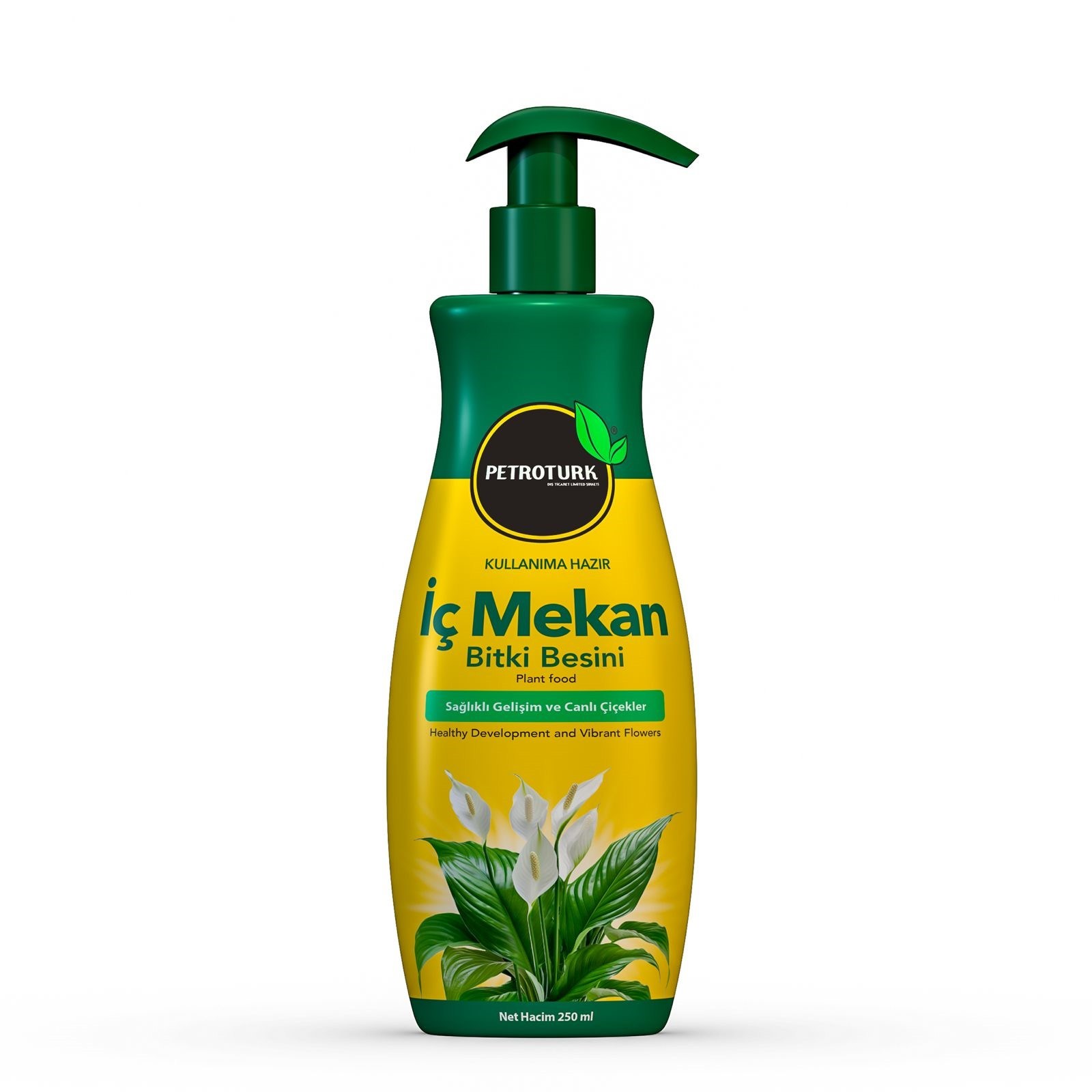 Ic Mekan Sivi Bitki Besini 250Ml Kns