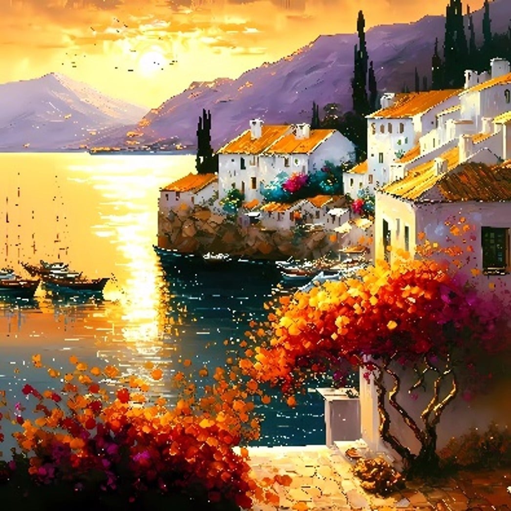 Kanvas Tablo 40X40 Manzara 3