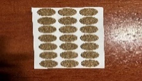 Keçe Yapışkanlı 30 Mm. 21 Adet