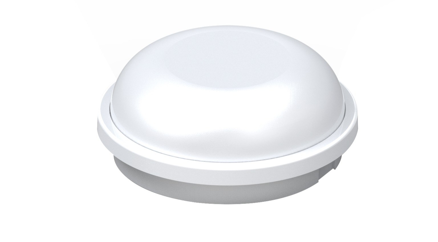 Ledli Armatur Oval Beyaz 22Cm 20W 2000Lm Beyaz Isik Kns