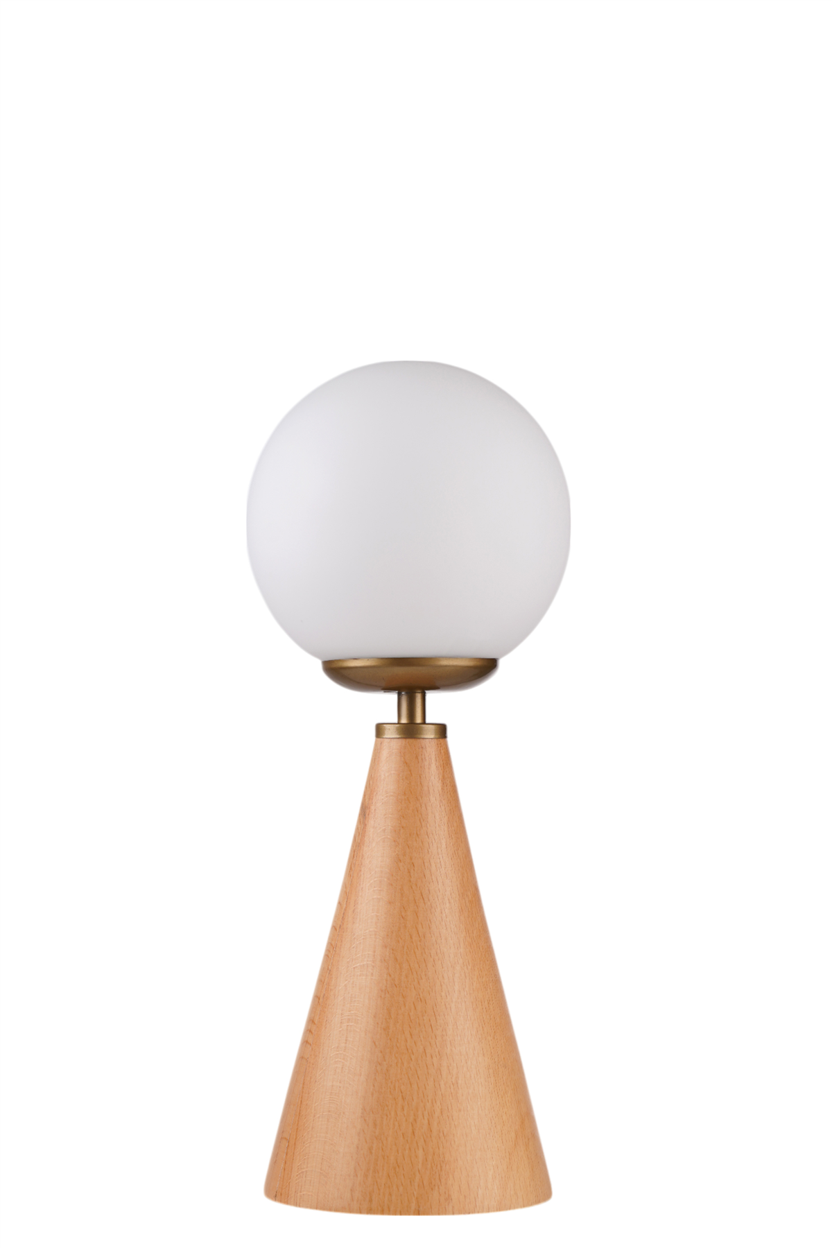 Lumexx Juno Naturel Beyaz Camlı Masa Lambası