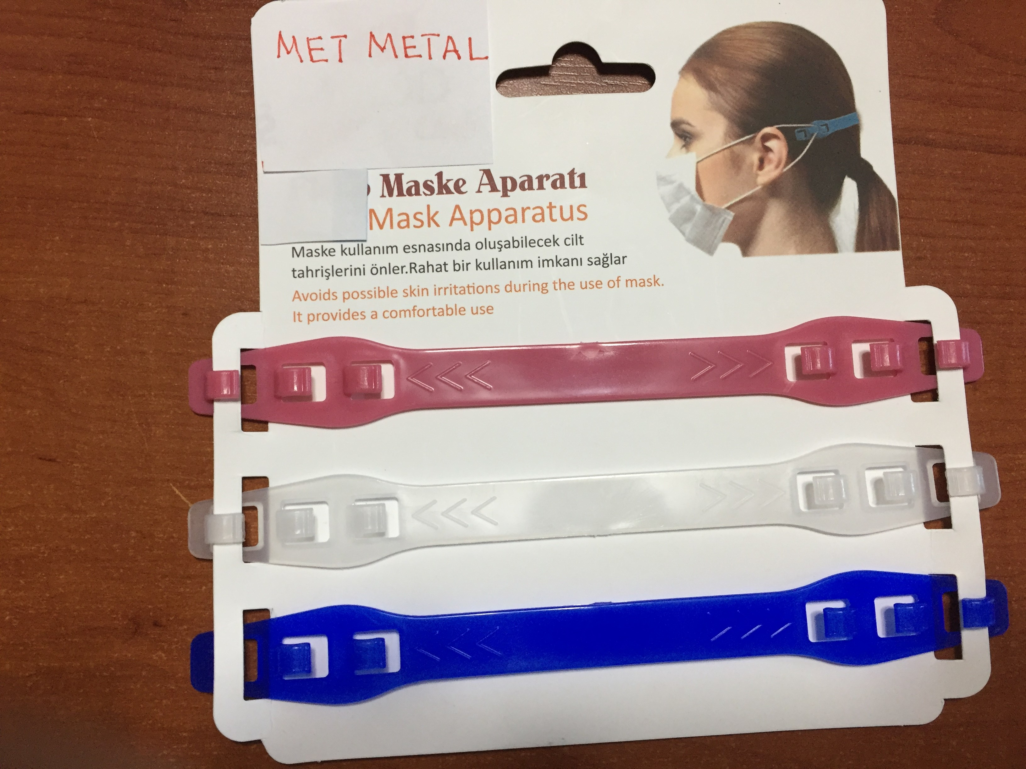 Maske Baglanti Aparati Plastik 3 Lu