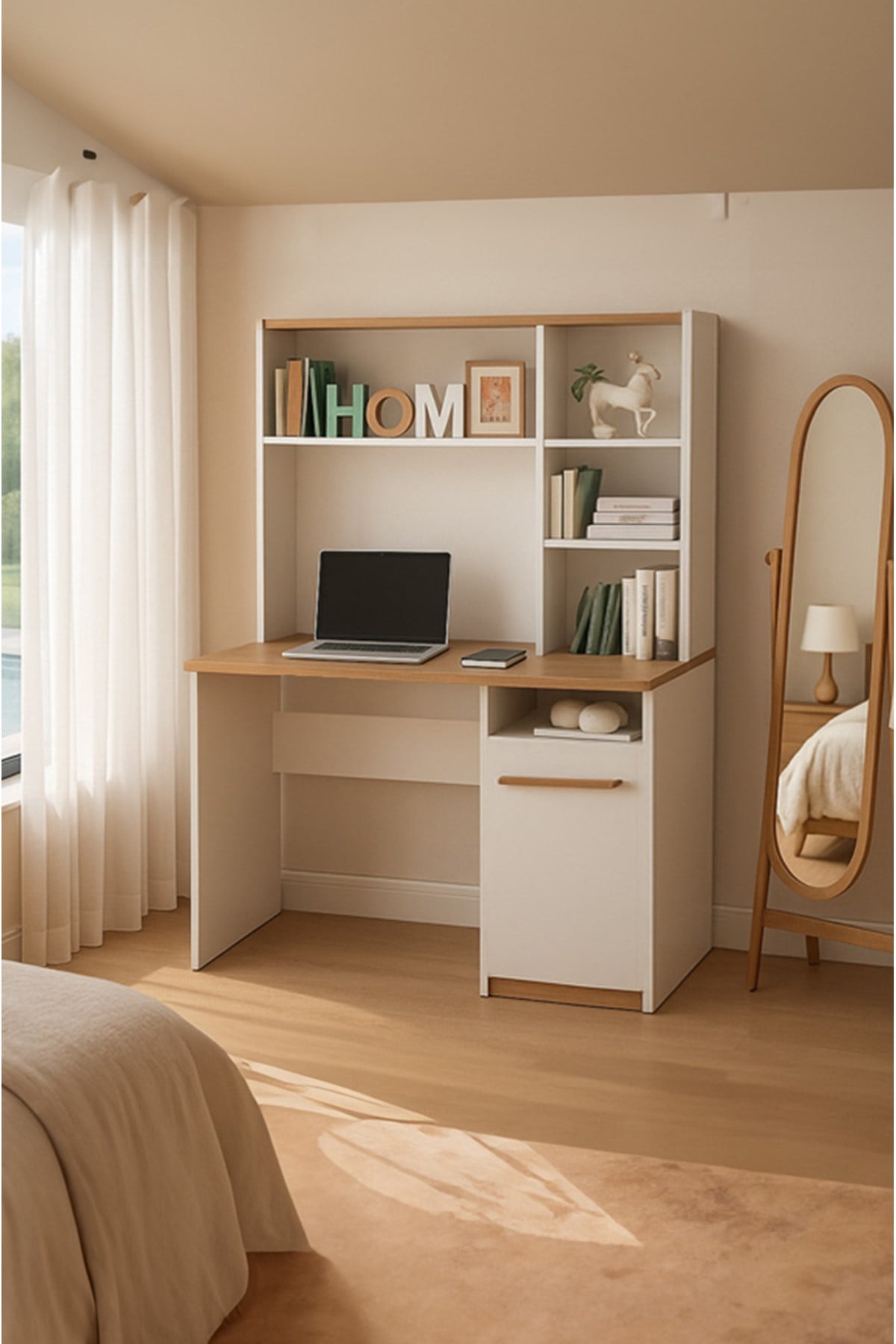 Modalife Nehir Genç Odası Çalışma Bilgisayar Masası, Çocuk Çalışma Masası