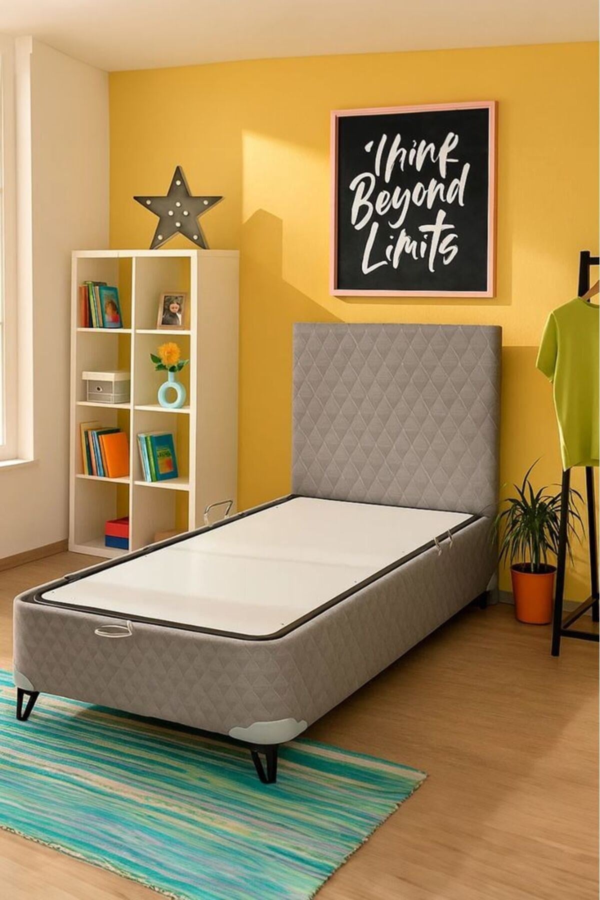 Modalife Sleepy Sandıklı Baza Başlık İkili Set