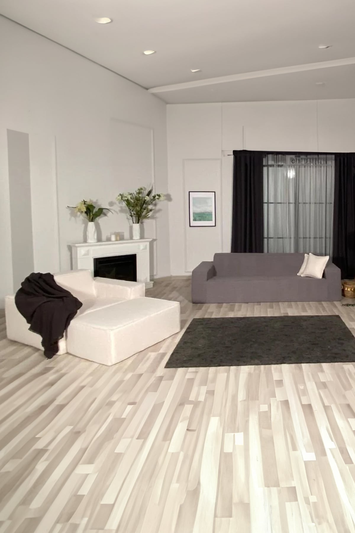 Modalife Zuma Loft Koltuk Takımı ( 1 Adet 3'lü Koltuk, 1 Adet Berjer) (Yataklı)