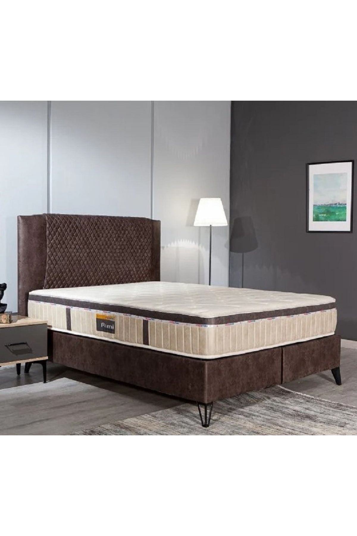Modamed Rimi Çift Kişilik 150x200 Yatak Seti