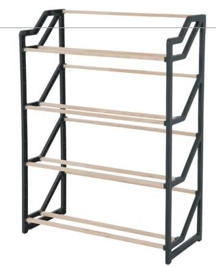 Moduler Masif Ahsap Ayakkabilik 50*20*68Cm- Na-02