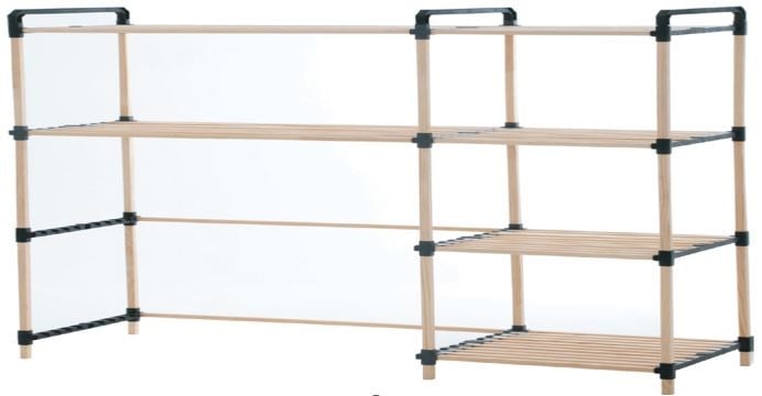 Moduler Rafli Camasir Makinesi Organize 100*35*140Cm- Nc-02