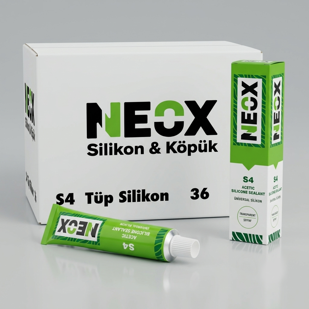 Neox 40 Ml Tup Silikon Şeffaf-Neox001