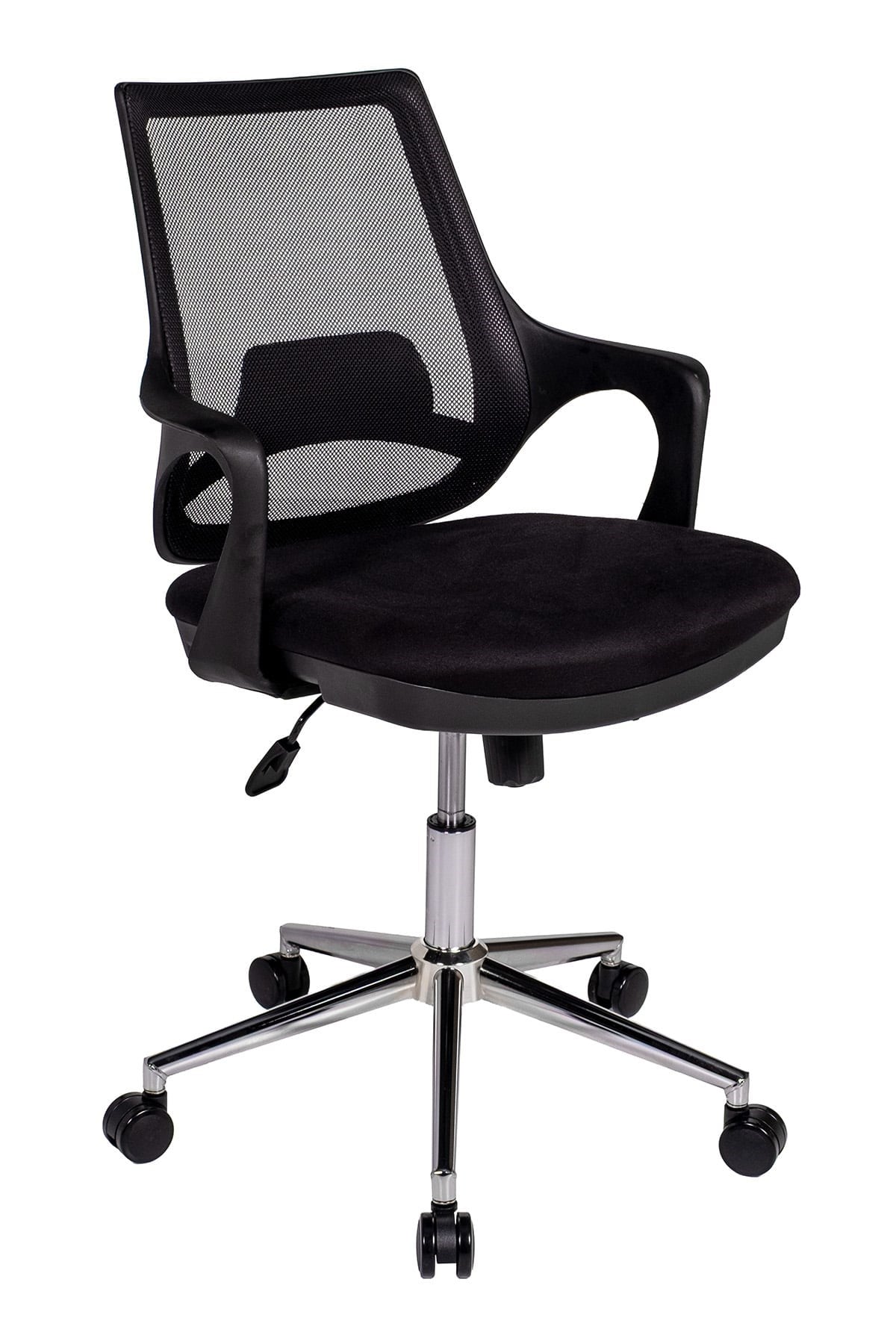 Ofisbazaar Buya Fileli Çalışma Koltuğu | Ergonomik Şef Ve Toplantı Koltuğu Siyah Fileli