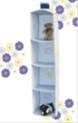 Organizer 4 Gozlu Cocuk Icin Mavi 30*120Cm Hs1064D -Xpy594-N